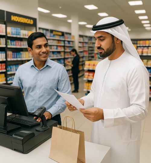 Retail and trading financial services and bookkeeping in Dubai - Al Aqeeq Accounting Services.